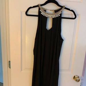 Laundry Black Dress with Jewels